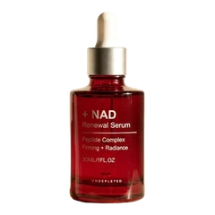 One 30ml bottle of UNDEPLETED + NAD Renewal Serum